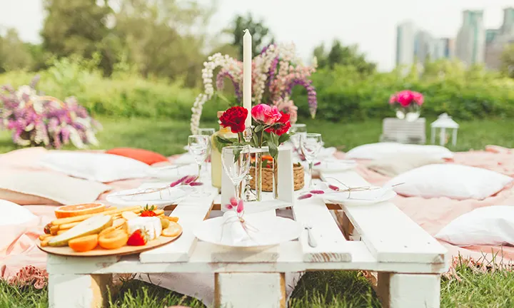 Go for a Picnic baby shower idea