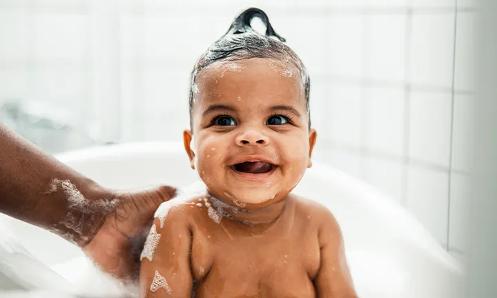 Toddler Bath Time