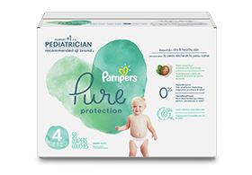 Pampers Pure Protection thoughtful ingredients.